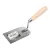 Vorel 06120 csempézőkanál, inox, 80 x 120