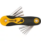 Vorel 56506 8 db-os imbuszkulcs készlet
