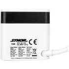 STHOR 72480 Power Cube USB, földelt, fehér 5 aljzatos, 1,4 m, 3x1 mm²