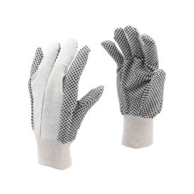 FLO 74100 Kertészkesztyű Pöttyös Mintával 10-Es