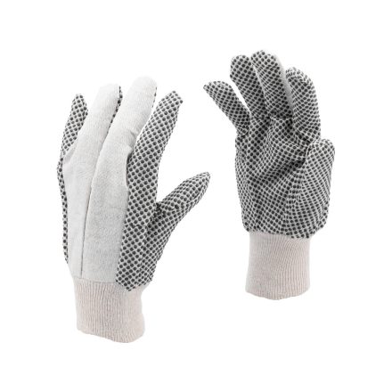 FLO 74100 Kertészkesztyű Pöttyös Mintával 10-Es