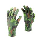 FLO 74113 Kertészkesztyű Zöld Terepmintával 8-As