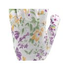 FLO 74123 Kertészkesztyű Fehér Virágmintával 8-As