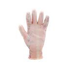 FLO 74136 Kertészkesztyű Rózsaszín Virágmintával 9-As, Pu Bevonattal.