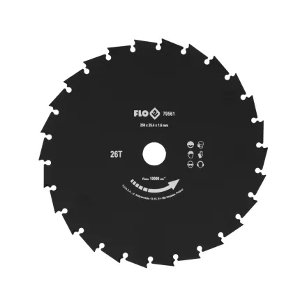 FLO 79561 Vágótárcsa 250 mm / 25,4 mm