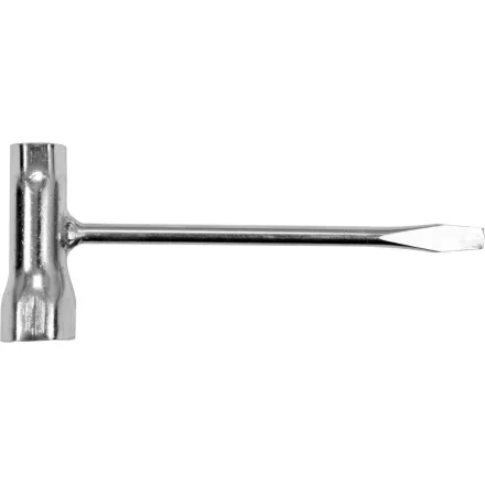 FLO 79869 Gyertyakulcs Lapos Véggel Univerzális Láncfűrészhez 160 mm 13 / 19 mm