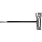 FLO 79869 Gyertyakulcs Lapos Véggel Univerzális Láncfűrészhez 160 mm 13 / 19 mm