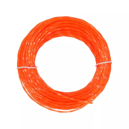 FLO 89478 Fűnyíró Damil Csavart Négyzet 1,6 mm X 15 M