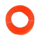FLO 89480 Fűnyíró Damil Csavart Négyzet 2,4 mm X 15 M