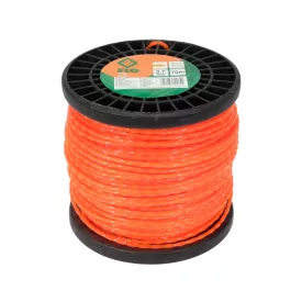 FLO 89485 Fűnyíró Damil Csavart Négyzet 2,7 mm X 70 M