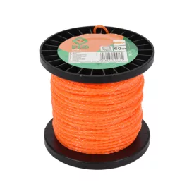 FLO 89486 Fűnyíró Damil Csavart Négyzet 3,0 mm X 60 M