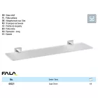 FALA69321 Fürdőszobai polc üveg 520x120x5mm Quad Chrome