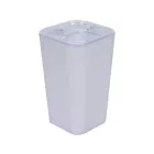 FALA69338 Fogkefetartó pohár Cuboid White