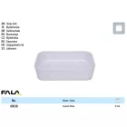 FALA69339 Szappantartó Cuboid White