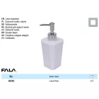FALA69340 Folyékony szappan adagoló Cuboid White
