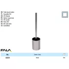 FALA69354 WC kefe és tartó Nickel