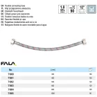 FALA71802 Flexibilis bekötőcső 1/2" x 1/2" 500 mm belső-belső