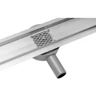FALA75348 Zuhanylefolyó 800 mm forgatható szifonnal Rotary