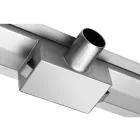 FALA75376 Zuhanylefolyó 500 mm Napo inox