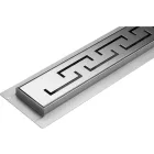 FALA75424 Zuhanylefolyó 900 mm Olimp inox