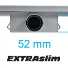 FALA75424 Zuhanylefolyó 900 mm Olimp inox