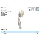 FALA75545 Zuhanyfej 3 funkciós