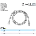 FALA75578 Zuhanycső dupla rétegű 1,5 m