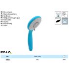 FALA75622 Zuhanyfej 3 funkciós kék