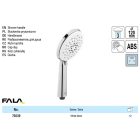 FALA75639 Zuhanyfej 3 funkciós