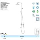 FALA75663 Zuhanyoszlop inox Steely2