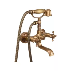 FALA75828 Kád csaptelep + tartozékok Retro Bronze 1