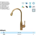 FALA75830 Mosogató csaptelep + tartozékok Retro Bronze 1