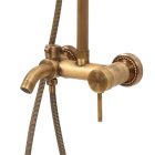 FALA75838 Zuhanyoszlop Retro Bronze 2