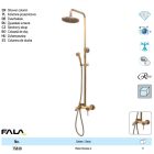 FALA75838 Zuhanyoszlop Retro Bronze 2