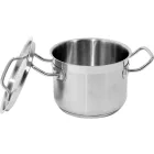 YATO YG-00001 GASTRO Fazék fedővel 2,4 liter 160 x 120 mm inox