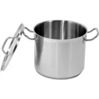YATO YG-00003 GASTRO Fazék fedővel 9 liter 240 x 200 mm inox