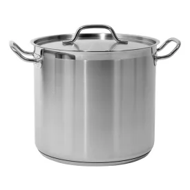   YATO YG-00004 GASTRO Fazék fedővel 15,4 liter 280 x 250 mm inox