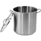 YATO YG-00007 GASTRO Fazék fedővel 36,6 liter 360 x 360 mm inox