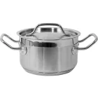 YATO YG-00021 GASTRO Lábas fedővel 1,9 liter 160 x 95 mm inox
