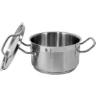 YATO YG-00021 GASTRO Lábas fedővel 1,9 liter 160 x 95 mm inox