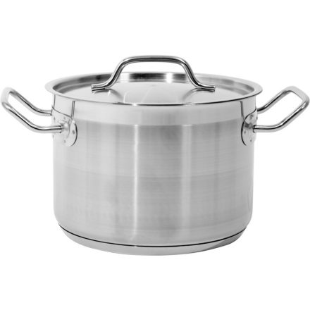 YATO YG-00022 GASTRO Lábas fedővel 4,4 liter 200 x 140 mm inox