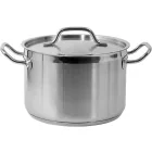 YATO YG-00023 GASTRO Lábas fedővel 7,2 liter 240 x 160 mm inox