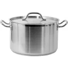 YATO YG-00025 GASTRO Lábas fedővel 16,1 liter 320 x 200 mm inox