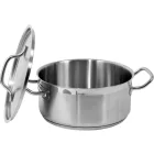YATO YG-00041 GASTRO Lábas fedővel 5 liter 240 x 110 mm inox