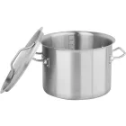 YATO YG-00046 GASTRO Fazék fedővel 9 liter 250 x 180 mm inox