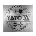 YATO YG-00046 GASTRO Fazék fedővel 9 liter 250 x 180 mm inox