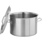 YATO YG-00047 GASTRO Fazék fedővel 14 liter 300 x 200 mm inox