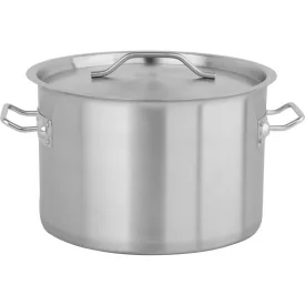   YATO YG-00048 GASTRO Fazék fedővel 17 liter 320 x 220 mm inox