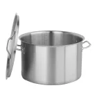 YATO YG-00051 GASTRO Fazék fedővel 32 liter 400 x 260 mm inox