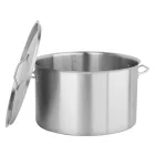 YATO YG-00052 GASTRO Fazék fedővel 58 liter 500 x 300 mm inox
